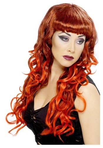 Red Hot Siren Wig By: Smiffys for the 2022 Costume season.