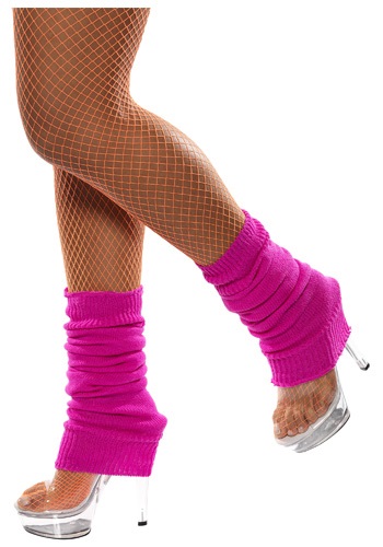 Hot Pink Leg Warmers -image