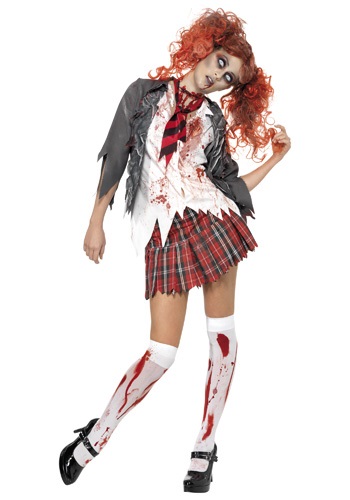 School Girl Zombie Costume By: Smiffys for the 2022 Costume season.