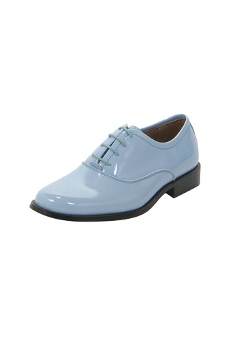 Baby Blue Tuxedo Shoes By: Fun Costumes for the 2022 Costume season.