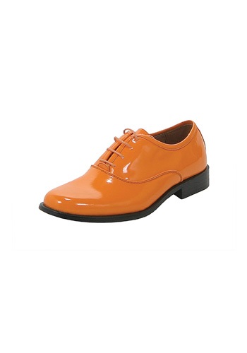 Orange Tuxedo Shoes -image