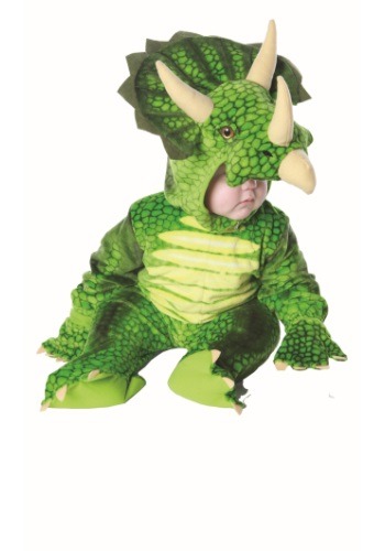Infant / Toddler Triceratops Costume By: Underwraps for the 2022 Costume season.