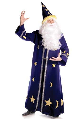 Mens Magic Wizard Costume -image