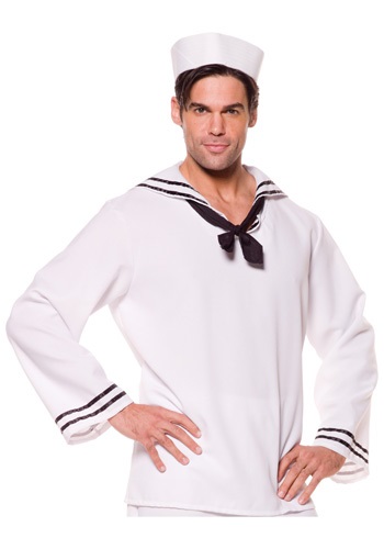 Plus Size Sailor Shirt By: Underwraps for the 2022 Costume season.