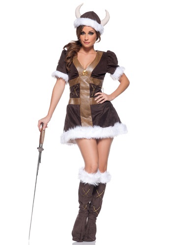 Viking Princess Costume -image
