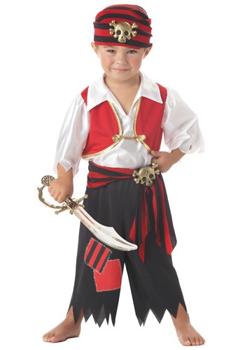 Toddler Ahoy Matey Pirate Costume -image