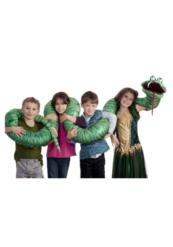 Big Green Snake Arm Puppet -image