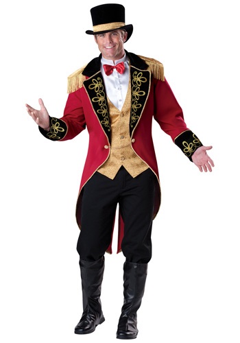 Mens Elite Ringmaster Costume -image
