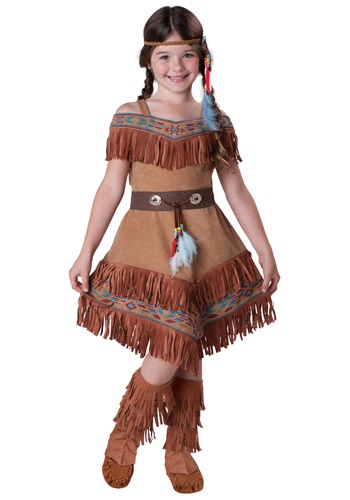 unknown Child Indian Maiden Costume