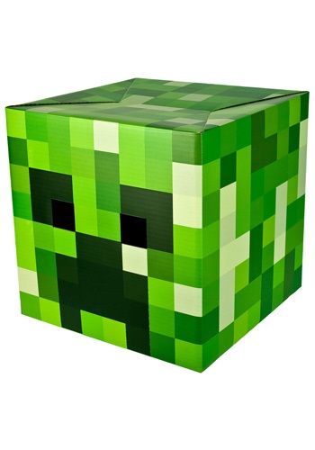 Minecraft Creeper Head By: Jinx for the 2022 Costume season.