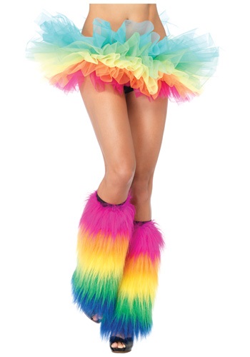 unknown Rainbow Organza Tutu