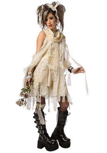 Plus Size Gothic Mummy Costume -image
