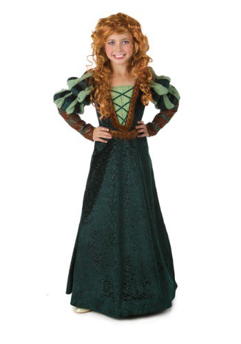 Child Courageous Forest Princess Costume