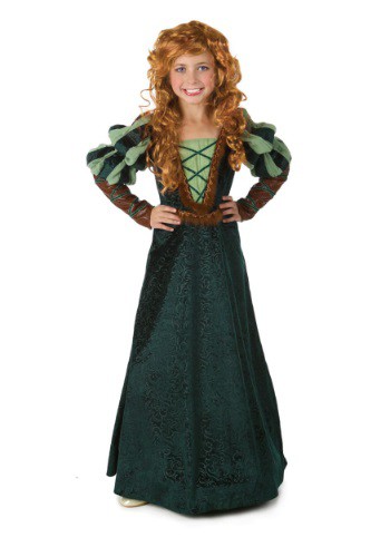 Child Courageous Forest Princess Costume -image