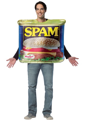 Adult Spam Can Costume -image