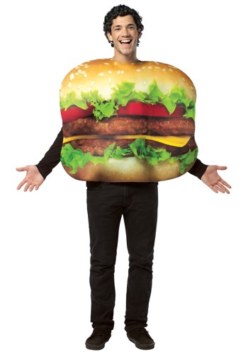 Adult Cheeseburger Costume -image