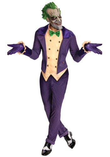 Arkham City The Joker Costume By: Rubies Costume Co. Inc for the 2022 Costume season.