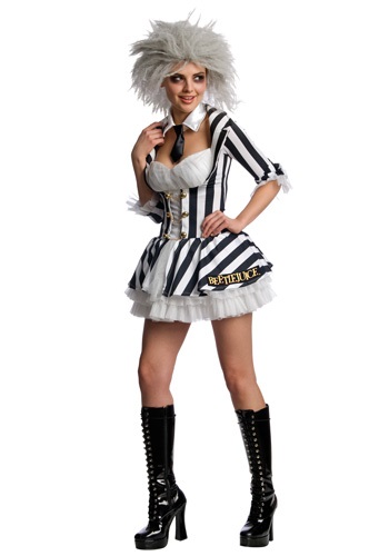 Sexy Beetlejuice Costume By: Rubies Costume Co. Inc for the 2022 Costume season.