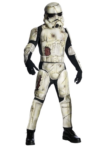 Adult Deluxe Death Trooper Costume -image