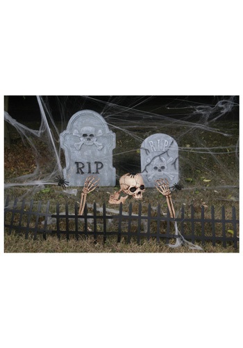 Cemetery Kit   Scary Graveyard Outdoor Decorations By: Seasons (HK) Ltd. for the 2022 Costume season.