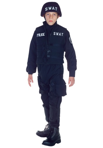 Kids SWAT Team Costume -image