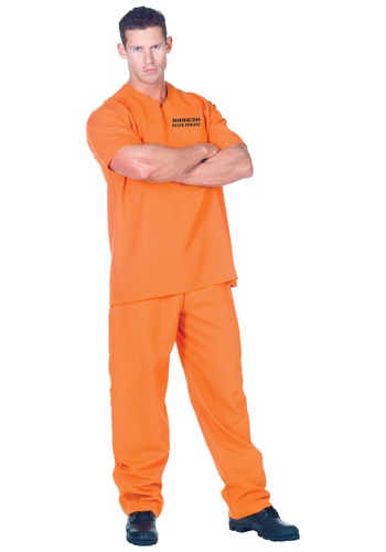 unknown Plus Public Offender Inmate Costume