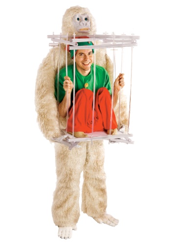 Abominable Snowman & Cage Costume Kit -image