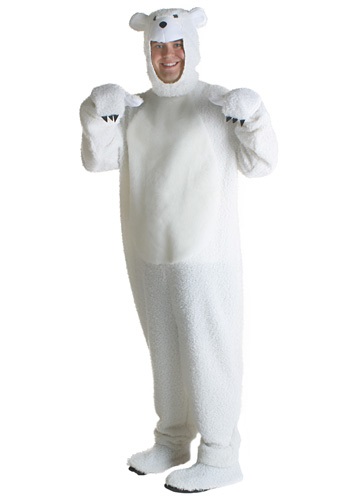 Adult Polar Bear Costume -image