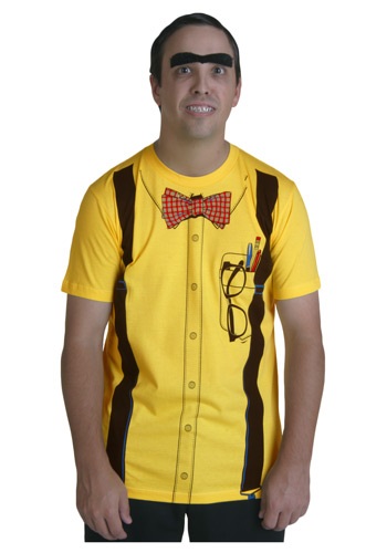 Classic Yellow Nerd T Shirt