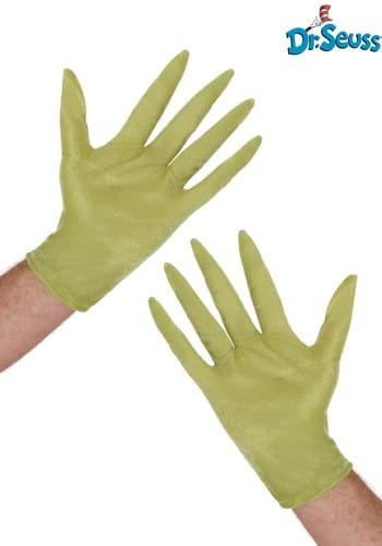 Adult Grinch Gloves By: Elope for the 2022 Costume season.
