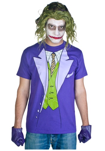 Men s Joker Costume T Shirt