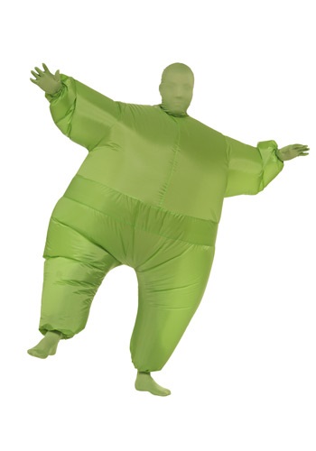 Green Man Inflatable Costume