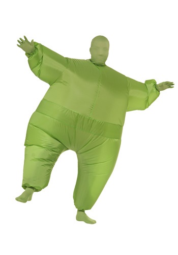 Green Man Inflatable Costume -image