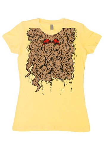 Womens Curly Lion Costume T Shirt By: Fun T Shirts for the 2022 Costume season.
