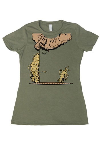 Womens Costume Scarecrow T-Shirt -image