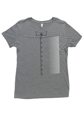 Womens Costume Tinman T-Shirt -image