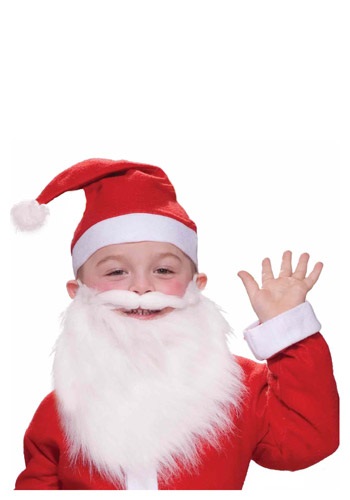 Child Santa Beard and Moustache -image
