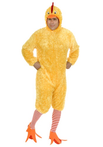 Plus Size Funky Chicken Costume By: Charades for the 2022 Costume season.