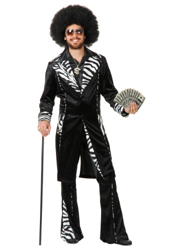 Plus Size Mac Daddy Pimp Costume By: Charades for the 2022 Costume season.