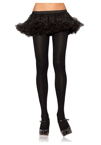 Plus Size Black Tights -image