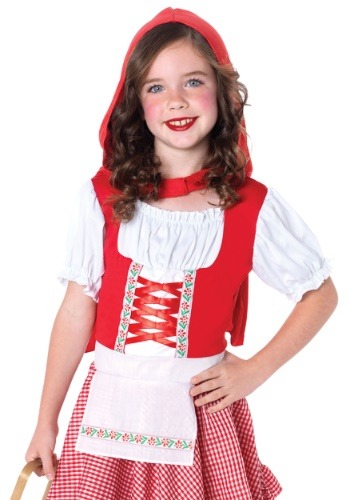 unknown Girls Lil Miss Red Riding Hood Costume