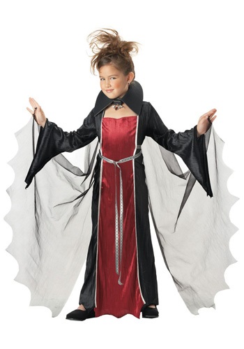 Girls Vampire Costume -image