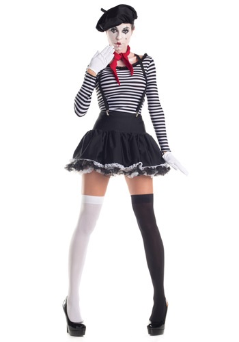 Mesmerizing Mime Costume -image