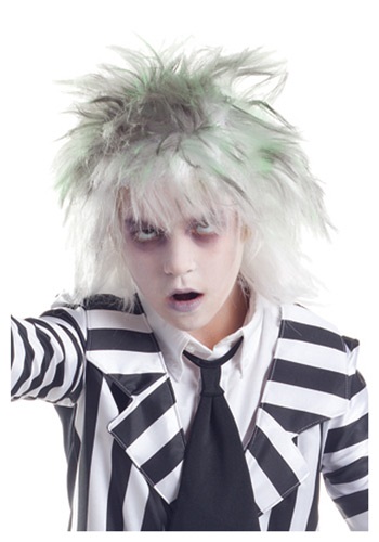 Kids Graveyard Ghost Wig -image