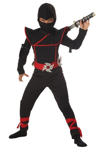 Kids Stealth Ninja Costume -image