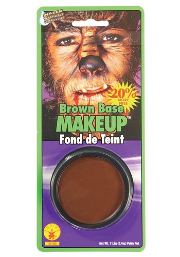 Brown Face Paint By: Rubies Costume Co. Inc for the 2022 Costume season.