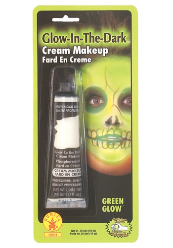Glow in the Dark Cream Makeup By: Rubies Costume Co. Inc for the 2022 Costume season.