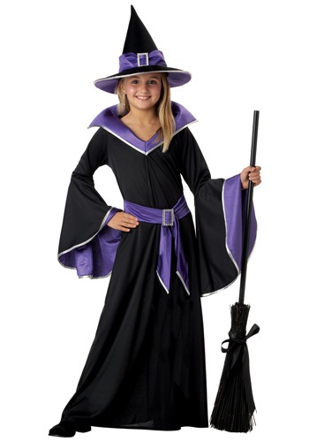 Child Glamour Witch Costume -image