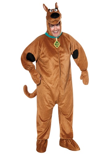 Adult Plus Size Scooby Doo Costume -image