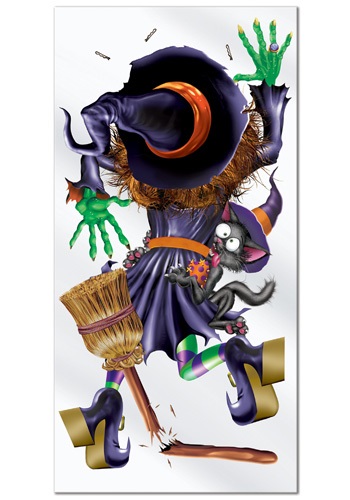 Witch Crashing Door Cover -image